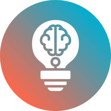 ampul simgesi vektör illüstrasyon tasarımı