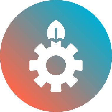 Vektör dişli simge tasarlamak