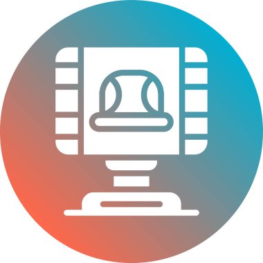 bir şapka vektör simgesi