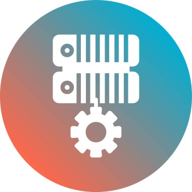 Vektör illüstrasyonu, simge ögesi arkaplanı