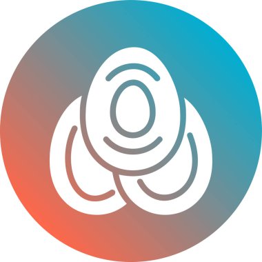 Güzel bir arkaplan simgesinin vektör çizimi