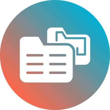 Belge simgesinin vektör illüstrasyonu