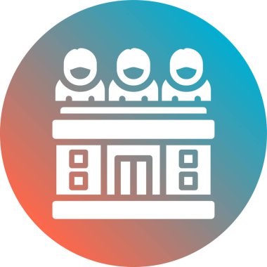 Web ve tasarım için vektör simgesi, illüstrasyon