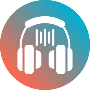 Vektör müzik simgesi illüstrasyonu