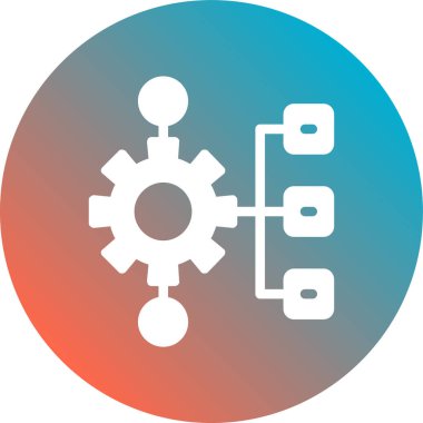 seo modern simgesinin vektör illüstrasyonu