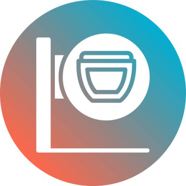 Modern b 'nin vektör illüstrasyonu eksik simgesi