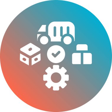 Vektör illüstrasyonu, seo modern simge