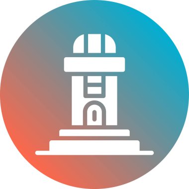 Modern binanın vektör illüstrasyonu