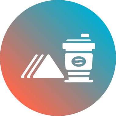 Gıda simgesinin vektör illüstrasyonu