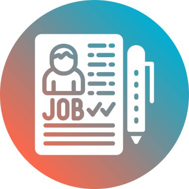 soyut arkaplanda görev simgesi izole edildi