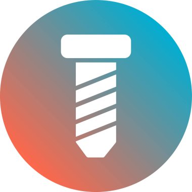 yumuşak mavi arkaplanda izole edilmiş modaya uygun düz stil dondurma simgesi