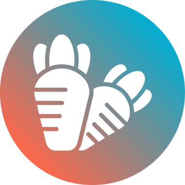 Ayak izi simgesi. düz renk vektör çizimi.