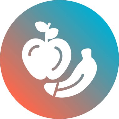 Gıda simgesinin vektör illüstrasyonu