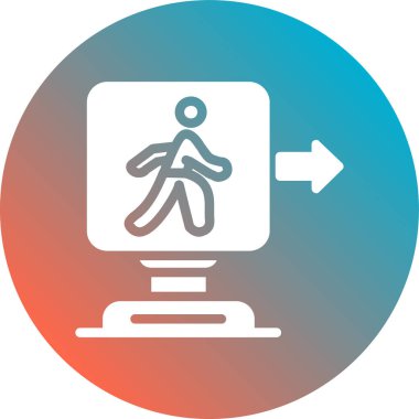 Modern eğitim ikonunun vektör illüstrasyonu