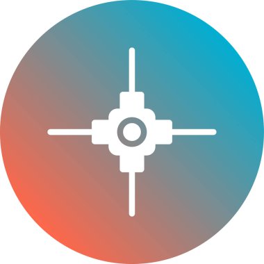 Bir simgenin vektör illüstrasyonu