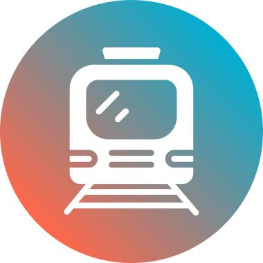 tren vektör simgesi modern illüstrasyon