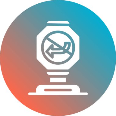 Modern simgenin vektör illüstrasyonu