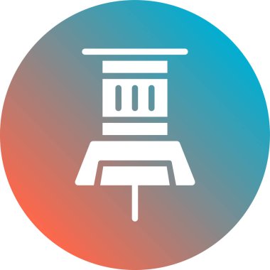 Modern simgenin vektör illüstrasyonu