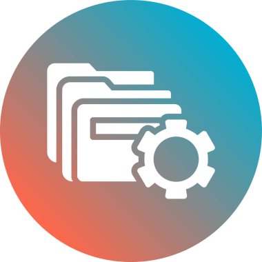 Vektör belgesi Simge illüstrasyonu