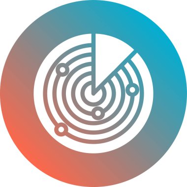 Bir saatin vektör illüstrasyonu