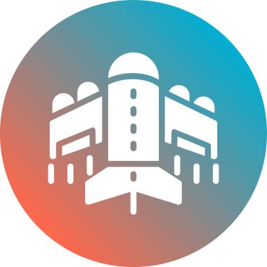 Modern simge oluşturmanın vektör illüstrasyonu