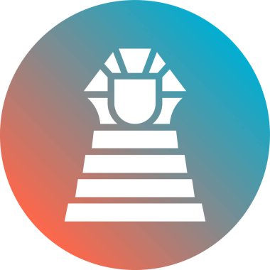 Modern simgenin vektör illüstrasyonu