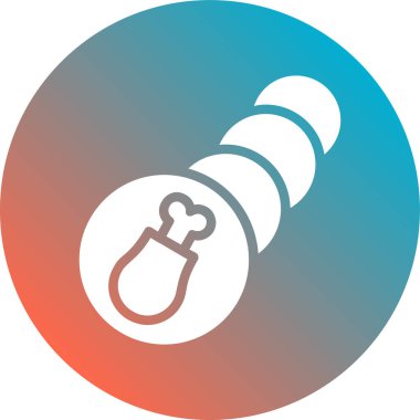 Modern simgenin vektör illüstrasyonu