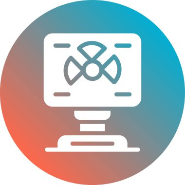 seo modern simgesinin vektör illüstrasyonu