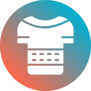 Kumaş. Web simgesi basit illüstrasyon