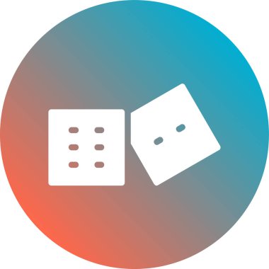 zar simgesi. vektör illüstrasyonu