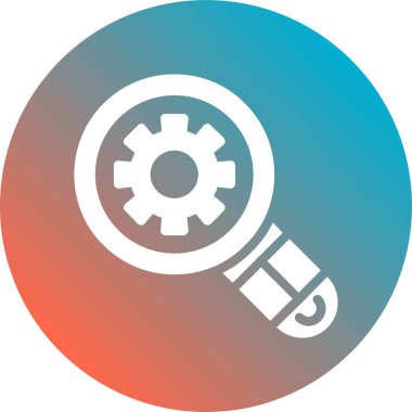 seo modern simgesinin vektör illüstrasyonu