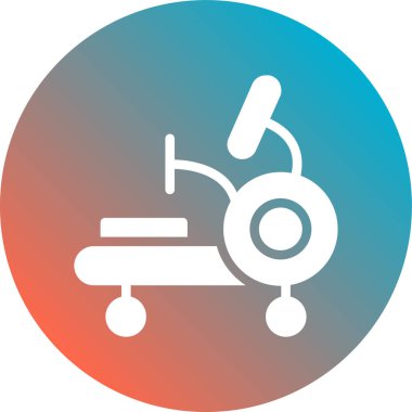 Scooter simgesinin vektör illüstrasyonu