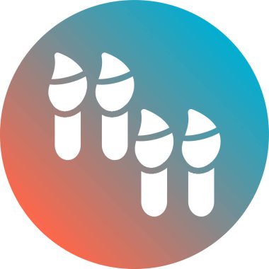 Bir b eksikliği simgesinin vektör çizimi