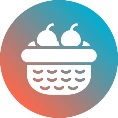 Gıda simgesinin vektör illüstrasyonu