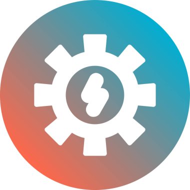 Teçhizat Web simgesi basit illüstrasyon