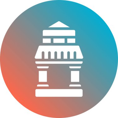 vektör modern yapı simgesi