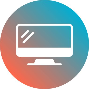 dizüstü bilgisayar simgesi, vektör illüstrasyonu