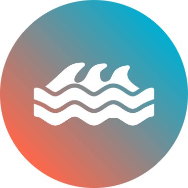 su simgesi vektör illüstrasyonu