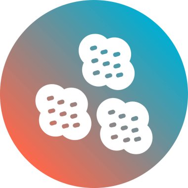 Bulut. Web simgesi vektör illüstrasyonu