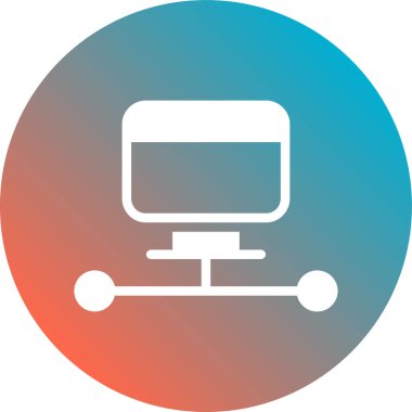 Modern b 'nin vektör illüstrasyonu