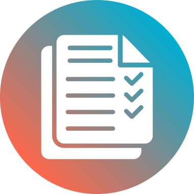 belge düz yuvarlak vektör simgesi