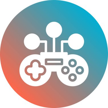 Oyun çubuğu simgesi. vektör illüstrasyonu