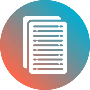 kağıt belge simgesi vektör illüstrasyon tasarımı