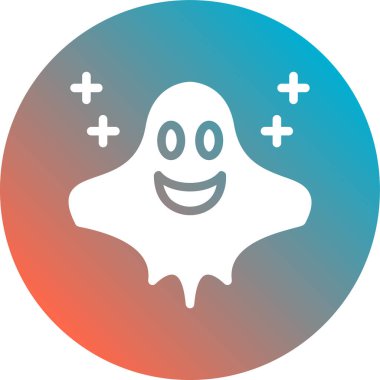 Moda Biçimli Mutlu Emoji Simgesi İzole Arkaplan