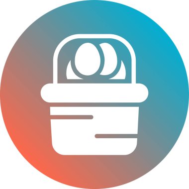 Bir şapka simgesinin vektör çizimi