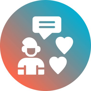 Sohbet ikonu vektörü. düz dizayn sembolü. izole vektör illüstrasyonu