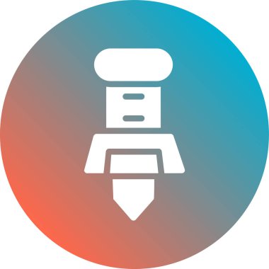 Modern eğitim ikonunun vektör illüstrasyonu