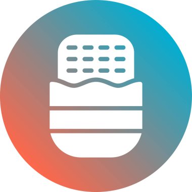 Tencere simgesinin vektör illüstrasyonu