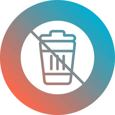 içecek simgesi, vektör illüstrasyonu