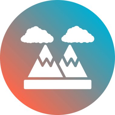 Kar simge vektör çizim